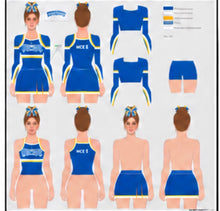 Load image into Gallery viewer, CHEER UNIFORMS